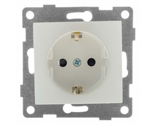 Розетка с заземлением и со шторкой, без рамки Gusi Electric BRAVO С10Р4-028 Розетка с заземлением и со шторкой, без рамки Gusi Electric BRAVO С10Р4-028