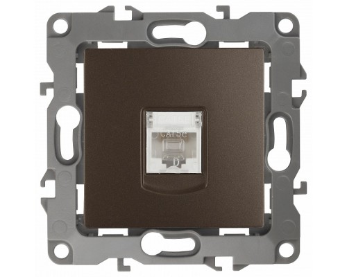 Розетка Ethernet RJ-45 без рамки Эра Эра 12 12-3107-13