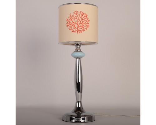 Настольная лампа декоративная Manne TL.7737-1BL TL.7737-1BL (коралл) настольная лампа 1л Настольная лампа декоративная Manne TL.7737-1BL TL.7737-1BL (коралл) настольная лампа 1л