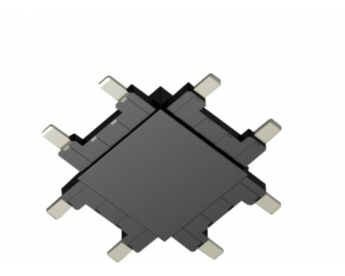 Соединитель X-образный для треков накладных SWG PRO SLIM CN-SLIM-BL-X