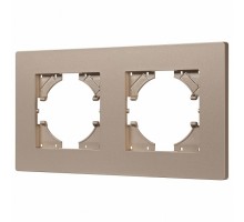 Рамка на 2 поста Arlight PERIO 049753