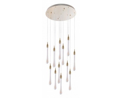Подвесная люстра Arte Lamp Raindrop A1803LM-36PB Подвесная люстра Arte Lamp Raindrop A1803LM-36PB