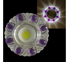 Встраиваемый светильник  42246-9.0-001PL MR16+LED3W CL/PP