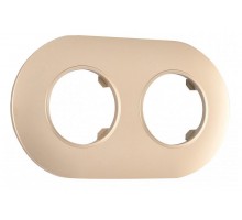 Рамка на 2 поста Arte Milano am-502.08 502.08-2.shampan