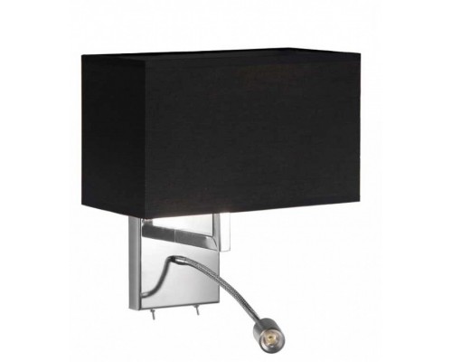 Бра с подсветкой LUMINA DECO Dotti LDW 6050-2 BK Бра с подсветкой LUMINA DECO Dotti LDW 6050-2 BK