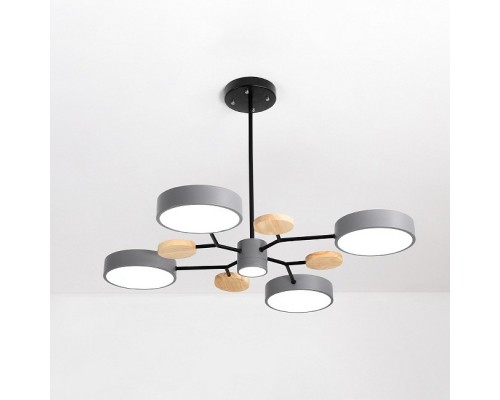 Люстра на штанге Imperiumloft Meade Lamps Grey MEADE-01 Люстра на штанге Imperiumloft Meade Lamps Grey MEADE-01