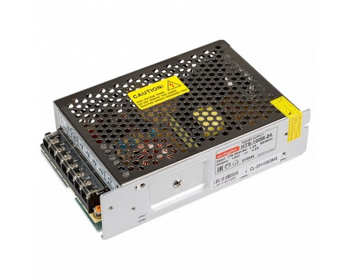 Блок питания Arlight HTS-100M-24 (24V, 4.2A, 100W) Блок питания Arlight HTS-100M-24 (24V, 4.2A, 100W)