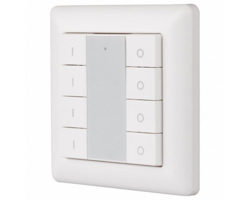 Панель-диммера клавишная накладная Arlight Knob SR-KN9550K8-UP White (KNX, DIM) Панель-диммера клавишная накладная Arlight Knob SR-KN9550K8-UP White (KNX, DIM)
