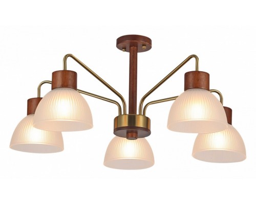 Люстра на штанге ILLUMICO  IL0286-5C-79 BR