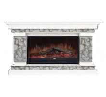 Комплект из электрокамина напольного и портала (143x45x82.5 см) Лорд Карелия Premier S86 ЛО000005