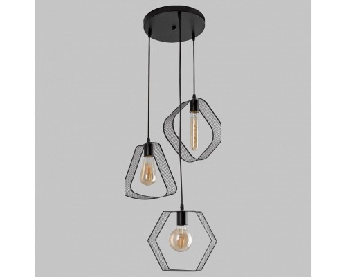 Подвесной светильник Imex MD.5575 MD.5575-3-P-BK-MIX