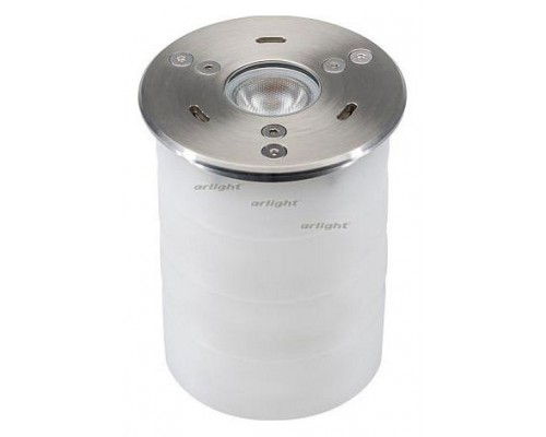 Встраиваемый в дорогу светильник Arlight KT-AQUA-R85-7W White6000 (SL, 25 deg, 12V) 027868 Встраиваемый в дорогу светильник Arlight KT-AQUA-R85-7W White6000 (SL, 25 deg, 12V) 027868