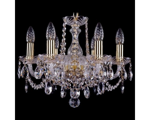 Подвесная люстра Bohemia Ivele Crystal 1402 1402/6/141/G Подвесная люстра Bohemia Ivele Crystal 1402 1402/6/141/G