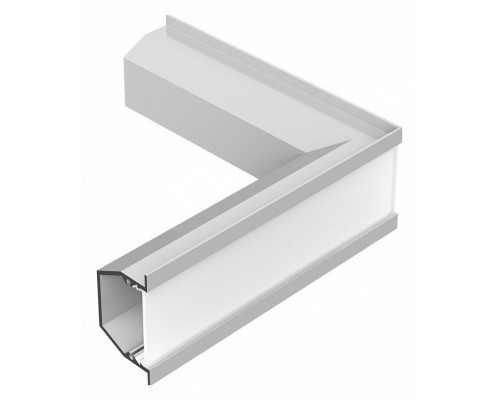Соединитель угловые L-образный встраиваемый 6063 LINE 3525 IN 0273002