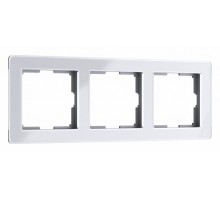Рамка на 3 поста Werkel Acrylic (белый) W0032701