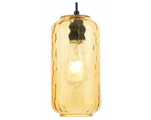Подвесной светильник Escada Rise 10177/1S Black/Yellow Подвесной светильник Escada Rise 10177/1S Black/Yellow