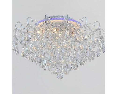 Люстра на штанге  04024-0.3-07 WH+SILVER PN+RGB