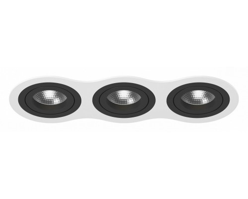 Встраиваемый светильник Lightstar Intero 16 triple round i636070707 Встраиваемый светильник Lightstar Intero 16 triple round i636070707