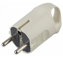 Вилка прямая с заземлением Эра  V3