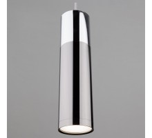 Подвесной светильник Eurosvet Double Topper 50135/1 LED хром/черный жемчуг