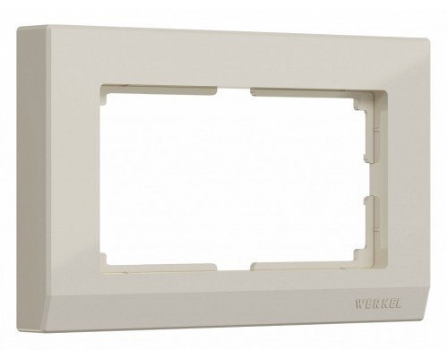 Рамка для двойной розетки Werkel Stark (слоновая кость) W0081803 Рамка для двойной розетки Werkel Stark (слоновая кость) W0081803