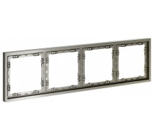 Рамка на 4 поста Voltum S70 VLS100404