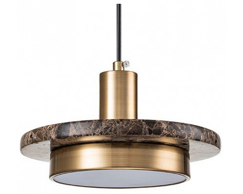 Подвесной светильник Escada Torano 10260/1LED Brown marble Подвесной светильник Escada Torano 10260/1LED Brown marble