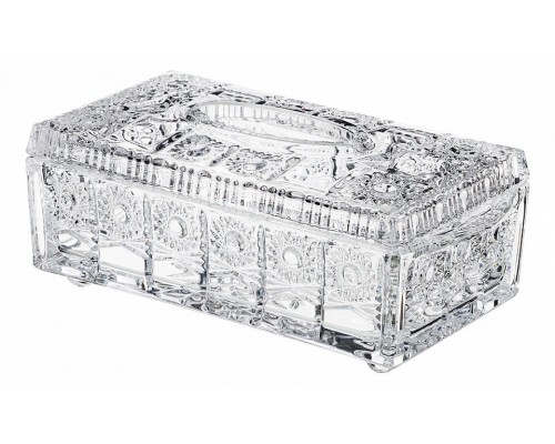 Салфетница (24.5x12.5x10 см) Muza crystal 195-196 Салфетница (24.5x12.5x10 см) Muza crystal 195-196