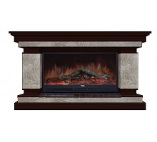 Комплект из электрокамина напольного и портала (143x45x82.5 см) Лорд Карелия Premier S86 ЛО000006