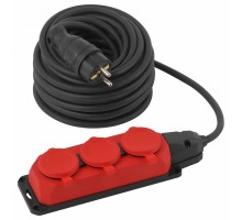 Удлинитель Эра  UK-3e-3x1,5-20m-IP44(KG)