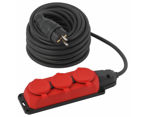 Удлинитель Эра  UK-3e-3x1,5-20m-IP44(KG)
