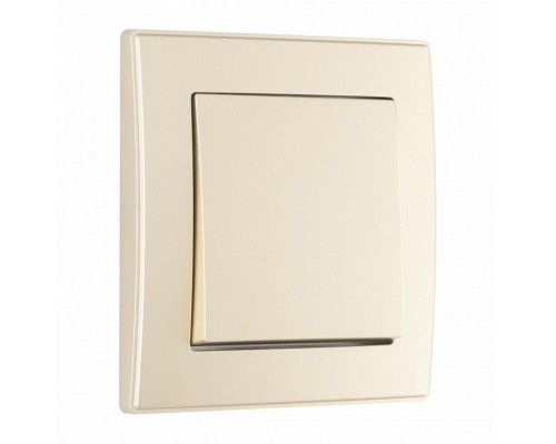 Выключатель одноклавишный Arte Milano SET06-1 SET06-1-30-1 shampan