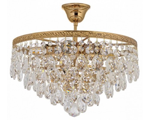 Люстра на штанге Arti Lampadari Castellana Gold Castellana E 1.3.38.608 G Люстра на штанге Arti Lampadari Castellana Gold Castellana E 1.3.38.608 G