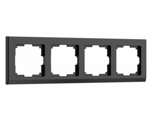 Рамка на 4 поста Werkel черный W0041808 Рамка на 4 поста Werkel черный W0041808