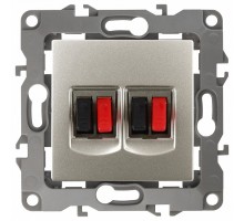 Розетка акустическая без рамки Эра Эра 12 12-3112-15