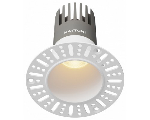 Встраиваемый светильник Maytoni Technical  DL120-10W-3K-TRS-W