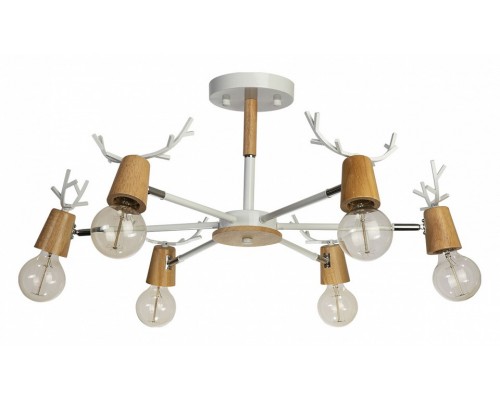Люстра на штанге Loft it Sven 10024/6 White Люстра на штанге Loft it Sven 10024/6 White