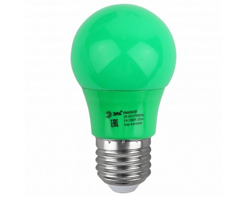 Лампа светодиодная Эра  E27 3Вт 3000K ERAGL50-E27