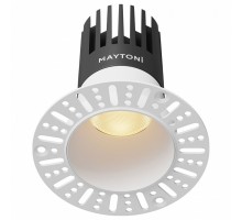 Встраиваемый светильник Maytoni Dip DL122-15W-2.7K-TRS-W