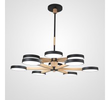 Люстра на штанге Imperiumloft TURNA Black TURNA-DBL01