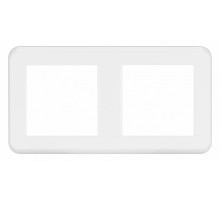 Рамка на 2 поста Arlight FRM 043776