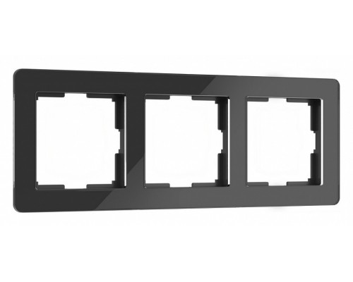 Рамка на 3 поста Werkel Acrylic (черный) W0032708 Рамка на 3 поста Werkel Acrylic (черный) W0032708