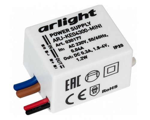 Блок питания с проводом Arlight ARJ 30177 Блок питания с проводом Arlight ARJ 30177