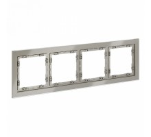 Рамка на 4 поста Voltum S70 VLS110404