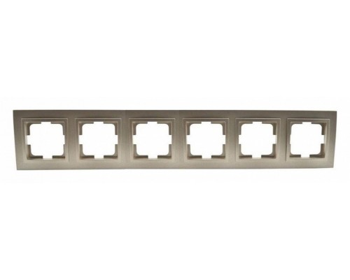 Рамка на 6 постов Mono Electric Despina 102-220000-166 Рамка на 6 постов Mono Electric Despina 102-220000-166