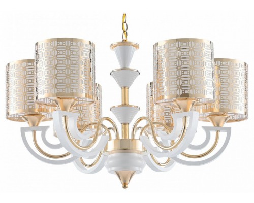 Подвесная люстра Arte Milano Florentia-8857 308857/6 Wh/Gd