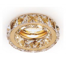 Встраиваемый светильник Ambrella Light Crystal K112 K112 CL/G