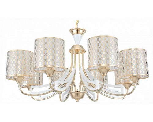 Подвесная люстра Arte Milano Florentia-3387 303387/8 Wh/Gd Подвесная люстра Arte Milano Florentia-3387 303387/8 Wh/Gd