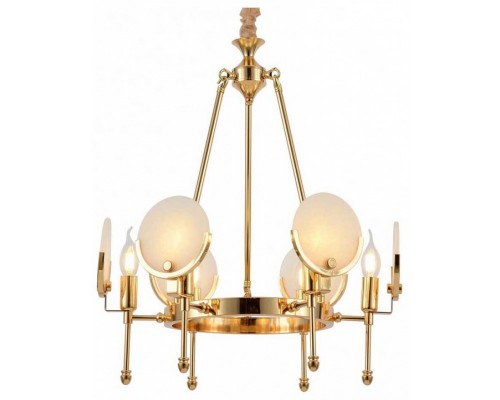 Подвесная люстра LUMINA DECO Montego LDP 8010-6 F.GD