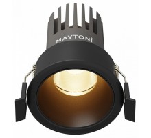 Встраиваемый светильник Maytoni Technical  DL115-10W-3K-B